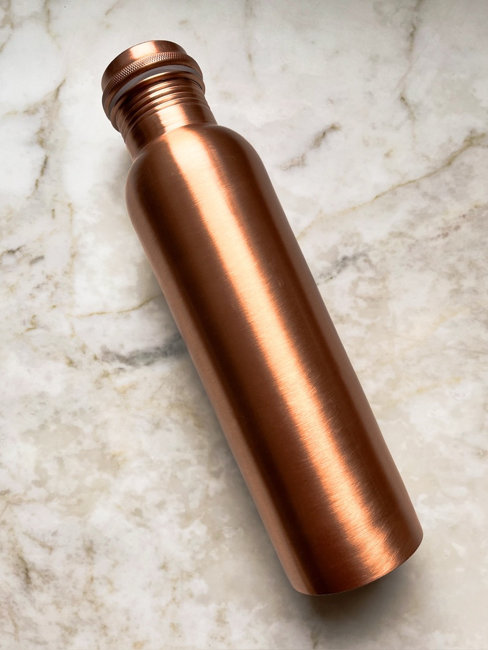 Copper Bottle · Matte Finish · Tamra Jal · Ayurveda · India · Living Ritual